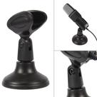 Mini Pedestal P/ Microfone De Mesa Podcast Rádio Home Studio