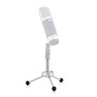 Mini pedestal,tripé reto p/microfone Blue Ball mesa,bumbos,acabamento cromado
