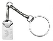 Mini Pendrive Chaveiro 8gb Altomex Al-8u-8 Usb 2.0 Prateado