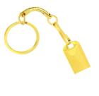Mini Pendrive Metal USB Dourado 16 GB 32GB 64GB