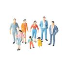 Mini People Figures Snner, 24 unidades, escala 1:87 para Model Train