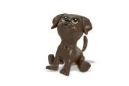 Mini Pet da Barbie Mattel cachorrinho da Barbie 1203 + fralda de presente Pet DJ