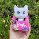 Mini Pet Gata Da Barbie Original Na Casinha Lançamento