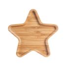 Mini petisqueira estrela em bambu 15x15x1,6cm -Dynasty Mini petisqueira estrela em bambu 15x15x1,6cm -Dynasty
