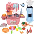 Mini pia de cozinha, brinquedos, cozinhando, cozinhando, coz