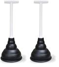Mini pia e dreno Plunger Korky 94-4A Beehive (pacote com 2)