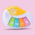 Mini piano musical luzes e som toy mix + 2 anos