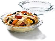 Mini Pie Plate Anchor Hocking Oven Basics Glass 15 cm Clear