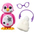 Mini Pinguim Rosa Sentir as Emoções +10 Modos e Interações