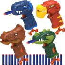 Mini Pistola de Brinquedo Dinossauro Happitry - Para Crianças de 3 a 5 Anos