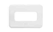 Mini Placa de Embutir Móveis 1 Posição Branco - Composé