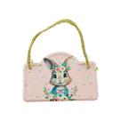 Mini Placa Decorativa Metálica de Páscoa 9,5cm
