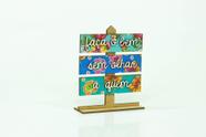 Mini Placa Faça o bem sem olhar a quem 14X11X4CM