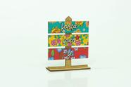 Mini Placa Força Foco Fé 14X11X4CM