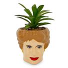 Mini plantador de cerâmica Silver Buffalo The Golden Girls Blanche
