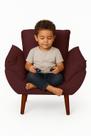 Mini Poltrona Cadeira Opala Infantil De Criança Suede