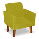 Mini Poltrona Decorativa Infantil Nina Suede LM Decor