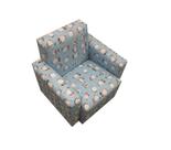 Mini poltrona sofá infantil - ovelinha azul