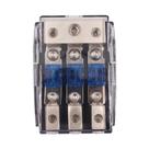 Mini Porta-Fusível De Liga De Zinco Niquelado Para Caixa De Fusíveis AFS De Áudio Automotivo Bloco Mini Porta-Fusível De Liga De Zinco Niquelado Para Caixa De Fusíveis AFS De Áudio Automotivo Bloco