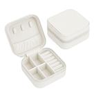 Mini Porta-jóias Em material sintético Branco