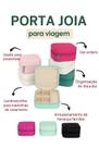 Mini Porta-Jóias em material sintético Preto
