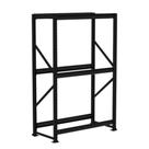 Mini Porta Pallet 250kg Inicial Preto 2,00m x 1,80m x 60cm Amapá
