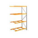 Mini porta pallet continuação 4 níveis 500kg 200x180x80cm