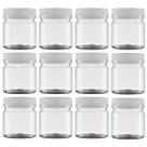 Mini Pote Frasco empilhável temperos amostra150ml 12 unid