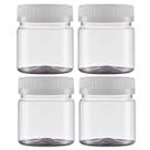 Mini Pote Frasco empilhável temperos amostra150ml 4 unid