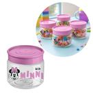 Mini Pote Multiuso Minnie Mouse 160ml Rosa BPA Free Licenciado Disney Mini Pote Multiuso Minnie Mouse 160ml Rosa BPA Free Licenciado Disney