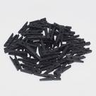 Mini Pregador Decorativo Preto - 50 unidades - Artlillie - Rizzo