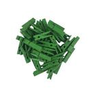 Mini Prendedor de Madeira Verde 3,5cm - 50 unidades - Rizzo Mini Prendedor de Madeira Verde 3,5cm - 50 unidades - Rizzo
