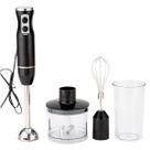 Mini Processador 400w Mixer De Mão 4 Em 1 Batedor De Ovos