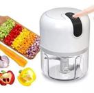 Mini Processador De Alho Elétrico E Carne Recarregavel MNTA