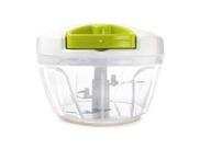 Mini Processador De Alimentos Triturador Manual 3 Laminas