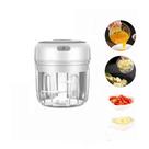 Mini Processador Elétrico Recarregável USB - Ideal para Alho, Frutas e Legumes (250ml)