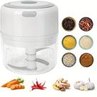 Mini processador moedor elétrico sem fio alimento usb