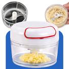 Mini Processador Moedor Triturador De Temperos E Alimentos Manual 2 Lâminas 170ml Top