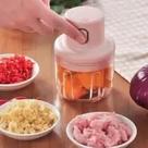 Mini Processador Trituradoe E Moedor De Alimentos Recarregável Com Usb