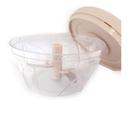 Mini Processador Triturador De Alimentos Manual Lamina Inox - Além mar Mini Processador Triturador De Alimentos Manual Lamina Inox - Além mar