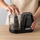 Mini Processador Triturador Elétrico 100W 127V 350ml Preta Acessório para Cozinha Compacto e Prático