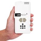 Mini projetor AAXA LED Pico+ MAX 1080P 2,7 horas com bateria Bluetooth