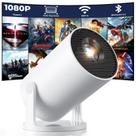 Mini projetor ClokoWe 1080P Wi-Fi Bluetooth Smart