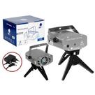 Mini Projetor Holografico A LASER 6 Desenhos E Movimento Com Tripe 173B Cinza - Luatek