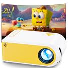 Mini Projetor KSAN Amarelo Pastel 720P WiFi Bluetooth 0,8 kg