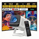 Mini projetor LYNCAST VisualCube 300 WiFi 6 Bluetooth 5.4
