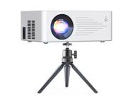 Mini Projetor Portátil TMY 1080P HD com Tripé - Compatível com iPhone