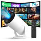 Mini projetor Tecaki 1080P WiFi 6 Bluetooth 5.4 Android 12 Mini projetor Tecaki 1080P WiFi 6 Bluetooth 5.4 Android 12