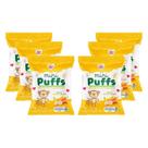 MINI PUFFS BANANA E CENOURA 6x15g - NHAMI MAMI