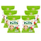 MINI PUFFS BRÓCOLIS E MAÇÃ 6x15g - NHAMI MAMI